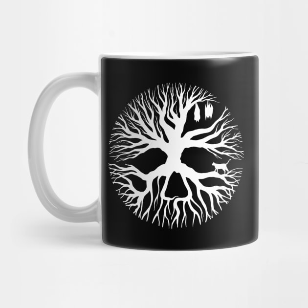 Tree of Death (White) by BunnyBomb